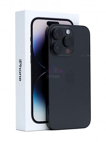 Apple iPhone: IPhone 14 Pro, Б/у, 256 ГБ, Черный, Коробка, 100 % — 1