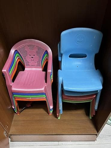 разборный манеж: Детский стул, Пластик — 1