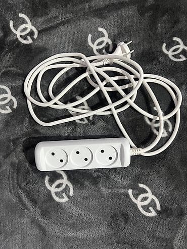 Сетевой удлинитель 3 розетки - Тип: удлинитель с заземлением