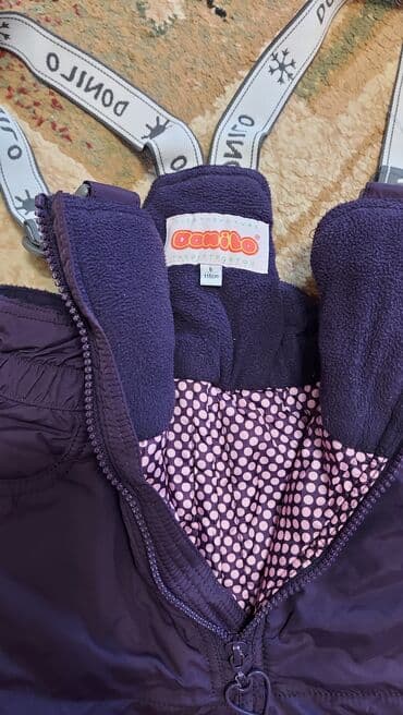 комбинезон зимний для новорожденных на овчине: Детская зимняя куртка, рост 116 см (на ярлыке: 6 / 116 cm). - Цвет — 5