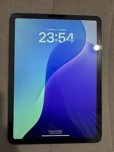 Планшеты: Планшет, Apple, память 64 ГБ, 10" - 11", Wi-Fi, Б/у, Классический цвет - Голубой — 1