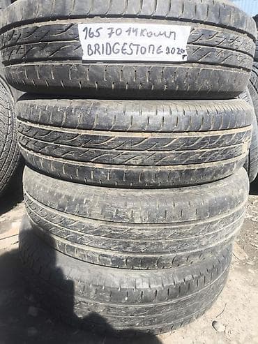 16570 r14 зима бу: Шины 165 / 70 / R 14, Лето, Б/у, Комплект, Легковые, Bridgestone — 1