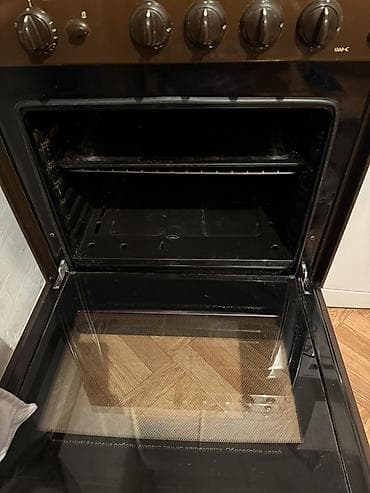 старый газ плита: Газовая плита GEFEST, цвет коричневый. - 4 газовые конфорки разного — 3