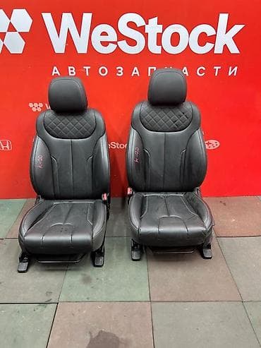 сиденья на сантафе: Комплект сидений, Кожа, Hyundai 2021 г., Б/у, Оригинал, Корея — 2