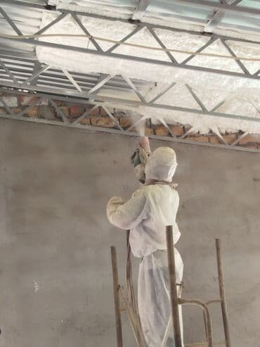 обзор цен на строительные и отделочные работы в бишкеке: Утепление потолоков, Утепление крыши | Утепление дома, Утепление квартиры, Утепление склада | Пенополиуретан Больше 6 лет опыта — 1
