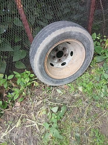 колесо на тракторный прицеп: Колеса в сборе R 15, Лето, Б/у, Запаска, Легковые, Железные, отверстий - 5 — 3