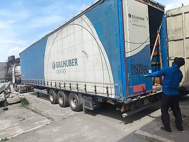 телега полуприцеп: Прицеп, Шторный — 5