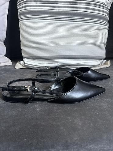 чёрные: Сабо, 37, H&M, Новый, цвет - Черный — 2