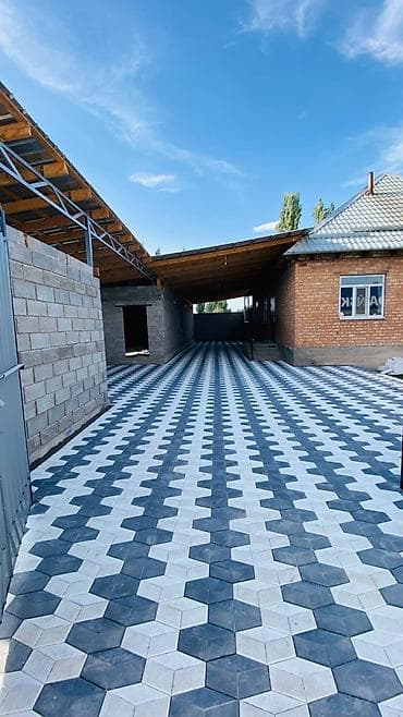 Оңдоп-түзөө жана курулуш: Тротуардык плитка, Башка модель, Таш сыяктуу, Короо учун, Колдонулган — 8