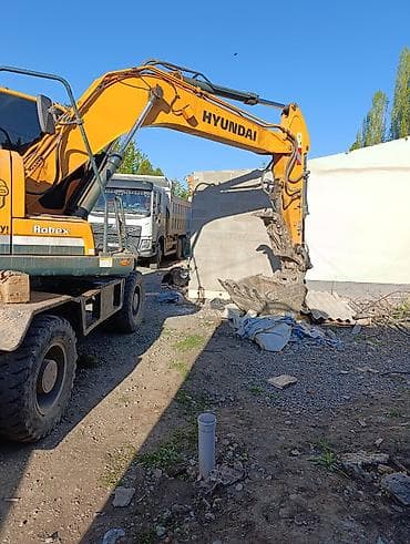 пневмо молоток: Услуги демонтажа и вывоза строительного мусора экскаватором Hyundai на — 4