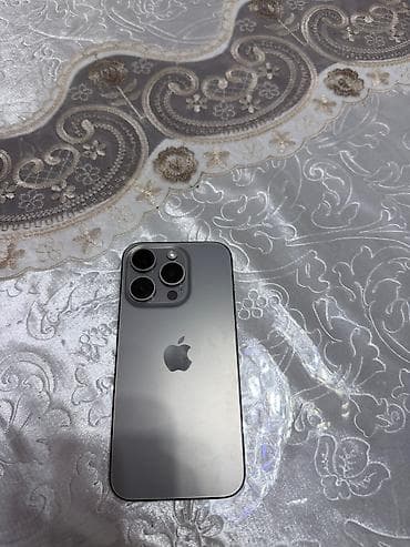 aiphone x: IPhone 15 Pro, 128 ГБ, Natural Titanium, 80 % — 7