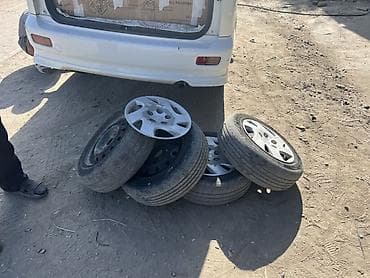 camry universal: Колеса в сборе 185 / 60 / R 14, Лето, Б/у, Комплект, Легковые, Железные, отверстий - 4 — 1