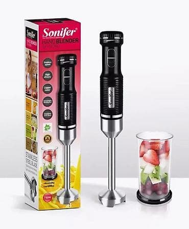 пюре: Блендер-миксер Sonifer SF-8060 (погружной) - Мощность 750 Вт — быстро — 1