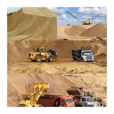 мешках: Песок, Ивановский карьер, В тоннах, Камаз — 4