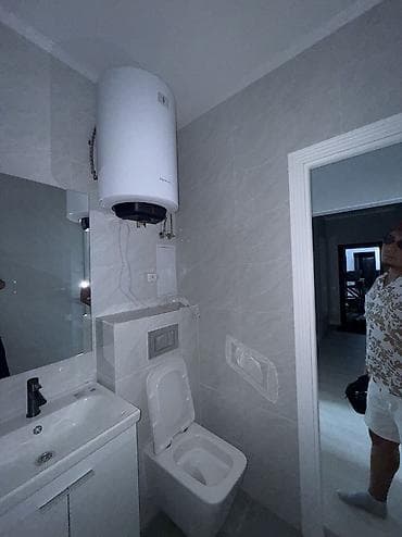 санаторий жыргалан цены: 1 комната, 50 м², Пишпек 6 этаж, Свежий ремонт — 9