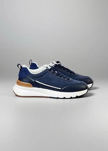 обувь мужской: Мужские кроссовки в повседневном стиле - Два цветовых варианта — 1