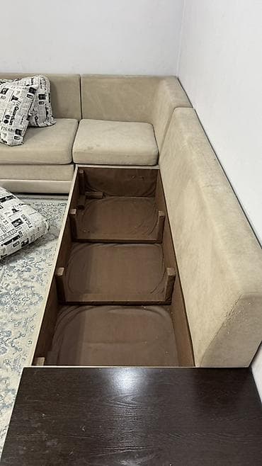 Диваны: Модульный диван, Б/у — 5