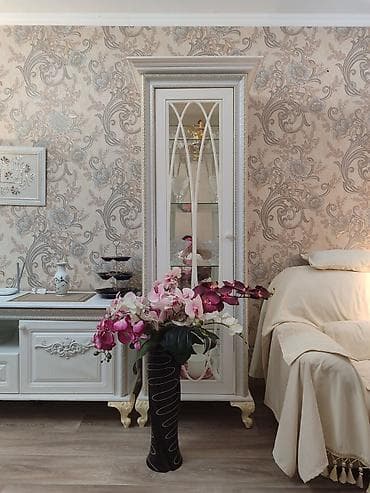 flat osh: 2 комнаты, 49 м², 104 серия, 4 этаж, Евроремонт — 5