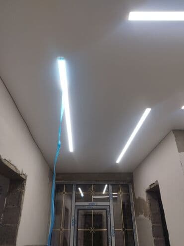 трековые светильник: Натяжной потолок Глянцевое, Матовое, 3D потолки Бесплатный замер, Гарантия, Монтаж — 26