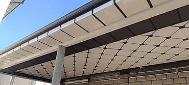 Подшивка карнизов и навесов алюминиевыми/металлическими