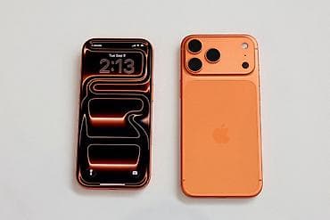 iphone cs max: IPhone 17 Pro Max, Б/у, 256 ГБ, Оранжевый, Кабель, Коробка, 100 % — 2