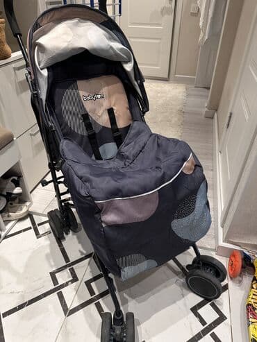 детская коляска cybex: Коляска, цвет - Фиолетовый, Б/у — 7