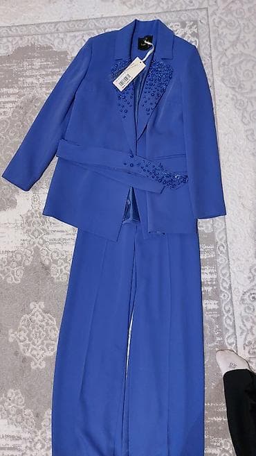 Прокат одежды: Брючный костюм, Палаццо, Пиджак, Турция, Шелк, Осень-весна — 5