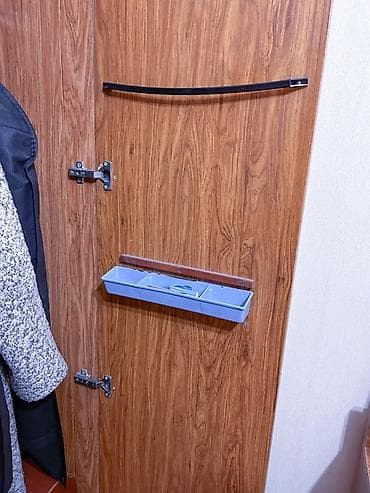 Спальные гарнитуры: Спальный гарнитур, Б/у, Двуспальная кровать, Шкаф, Комод, Самовывоз, цвет - Коричневый — 3