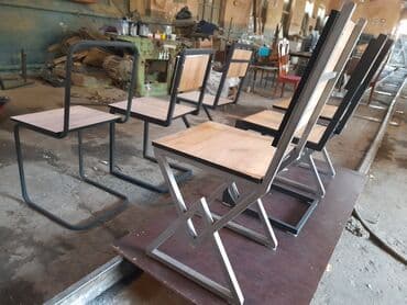 офисные мебели бишкек: ЛОФТ стилиндеки стол стул.диван, кроват, качели жана башка мебелдерине — 28