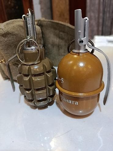anex e type: Набор детских игровых гранат — реалистичные макеты Ф-1 и РГД-5 - Тип — 3