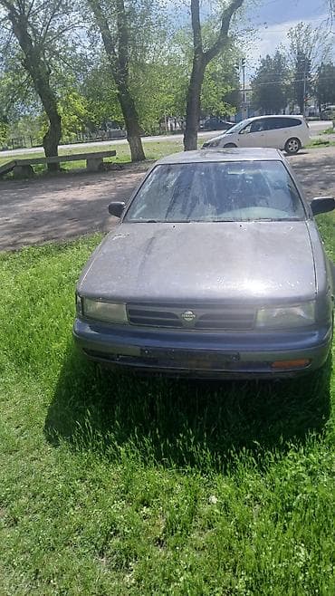 Транспорт: Nissan Maxima: 1991 г., 3 л, Кол менен иштөөчү, Бензин, Седан — 1