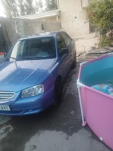 diska 14: Hyundai Accent: 2005 г., 1.6 л, Механика, Бензин, Седан — 4