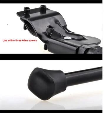 Велосипеды: Алюминиевая подножка West BIKING для велосипеда! 🚴‍♂️ ✅ Изготовлена — 4