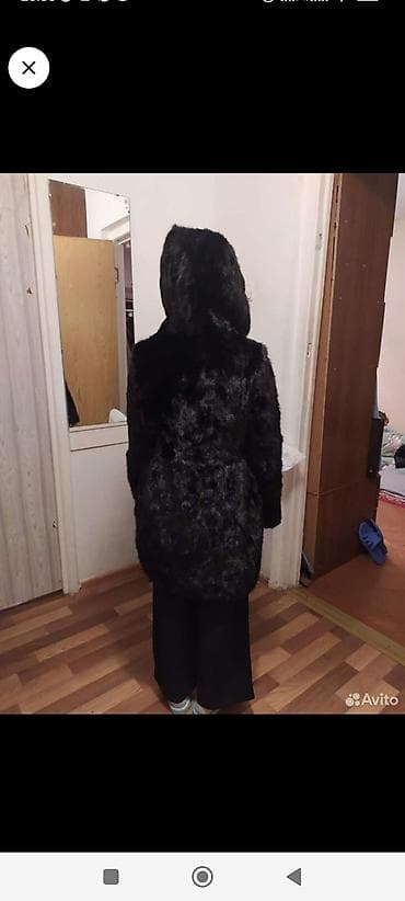 apple magic mouse 2: Шуба, Норка, По колено, С капюшоном, S — 2