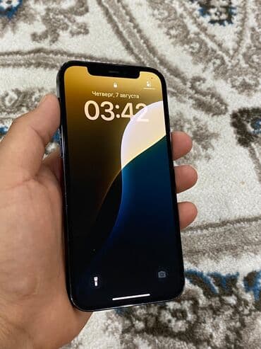 айфон 12 про макс бу цена в бишкеке: IPhone 12 Pro, Колдонулган, 128 ГБ, Заряддоочу түзүлүш, 76 % — 4