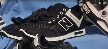 Мырзалардын бут кийими: Эркектердин кроссовкасы, 43, New Balance, Жаңы, түсү - Кара, Өзү алып кетүү, Акылуу жеткирүү — 2