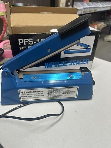 упак: Запайщик пакетов, Ручной, Функция обрезки края, 300 мм (30 см), Б/у — 1