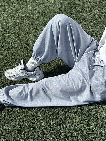 брюки спортивные мужские: Штаны, С карманами, Made in KG, Трикотаж, Лето — 4