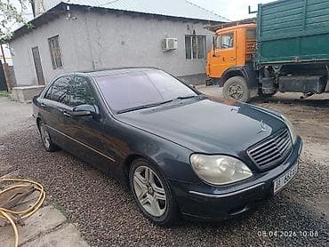 Транспорт: Mercedes-Benz S-Class: 2001 г., 3.2 л, Седан — 4