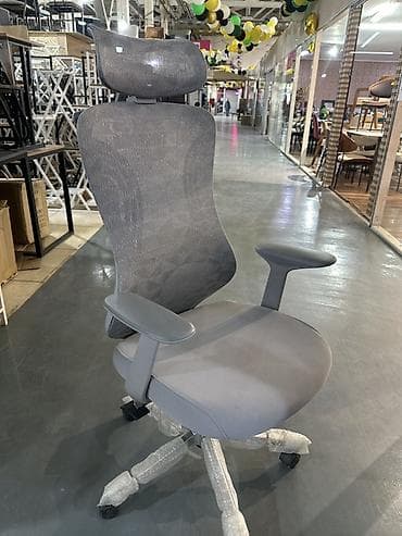 Офис креслолор, Дөңгөлөктүү, түсү - Боз