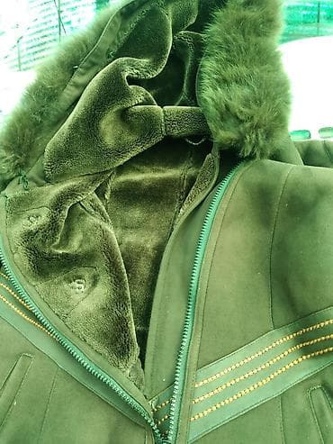 зимние формы: Длинная женская дублёнка из натуральной овчины. - Цвет — 2