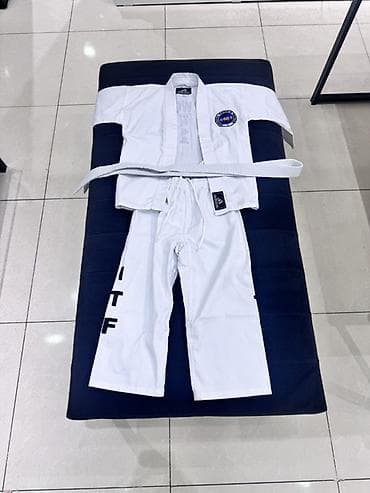 купить кимано: Кимоно (добок) для тхэквондо ITF adidas - Комплектация: куртка, штаны — 9