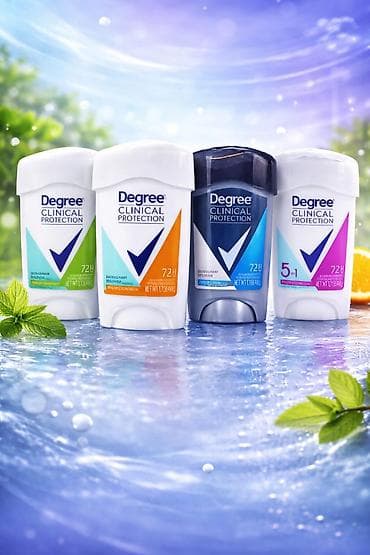 дезодорант от пота: Антиперспирант-стик Degree Clinical Protection — клиническая защита от — 2