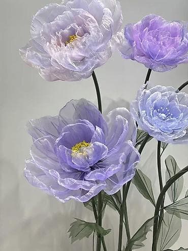 🌸 Гигантские декоративные цветы для фотозон и интерьеров Создайте