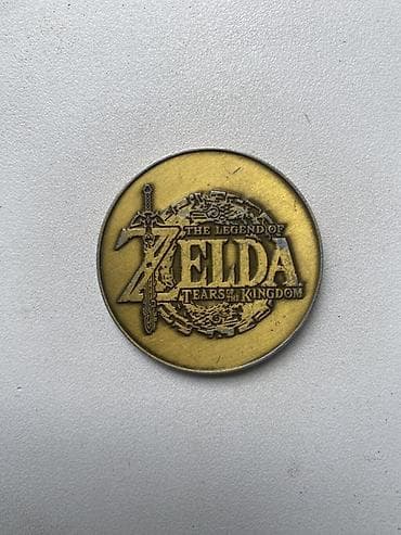 меч купить: Памятная монета The Legend of Zelda: Tears of the Kingdom - Тематика — 1