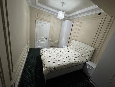 bishkek flat: 3 комнаты, С мебелью полностью — 1