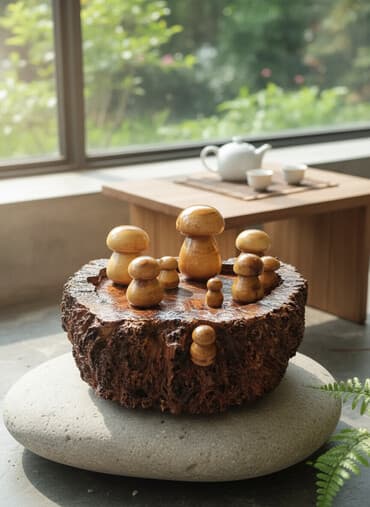 стол кухонный со стульями: Үй жана бакча үчүн декор, Декоративдик фигура — 3