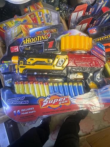 продаю пистолет: Игровой набор “Super Gun” — бластер с мягкими пулями - Тип: пружинный — 1