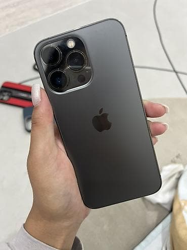 IPhone 13 Pro, Б/у, 256 ГБ, Natural Titanium, Чехол, 78 %