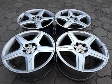Диски R 18 AMG, Комплект, отверстий - 5, Б/у at lalafo.kg Диски R 18 AMG, Комплект, отверстий - 5, Б/у